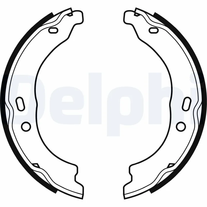 Brake Shoe Set, parking brake