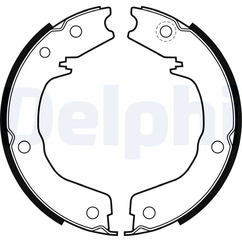 Brake Shoe Set, parking brake