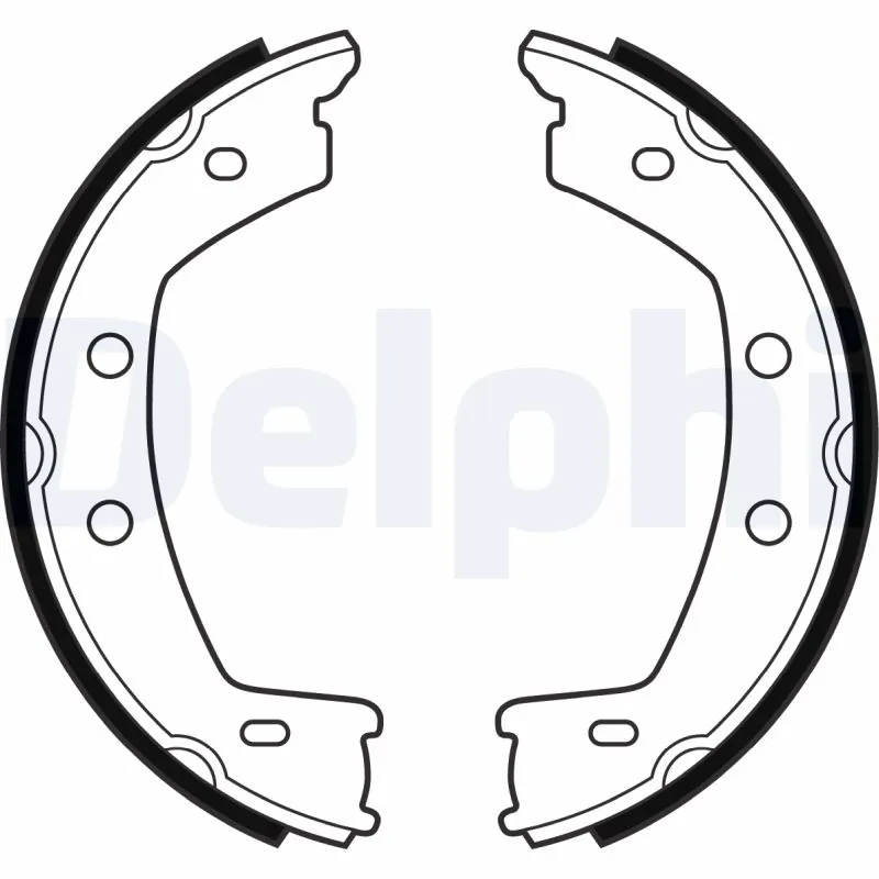 Brake Shoe Set, parking brake