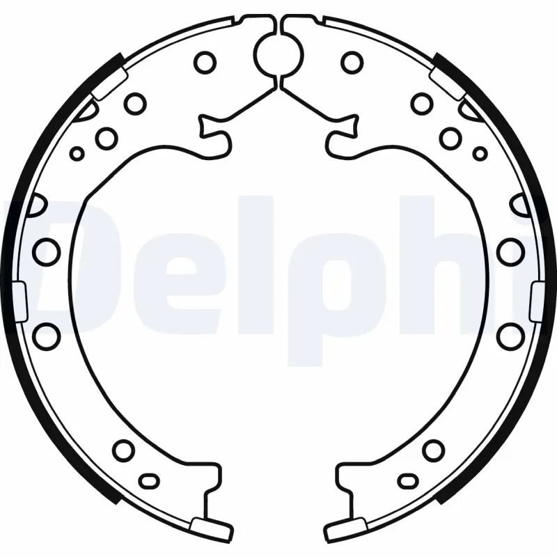 Brake Shoe Set, parking brake