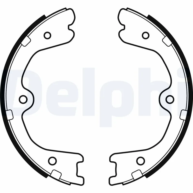Brake Shoe Set, parking brake