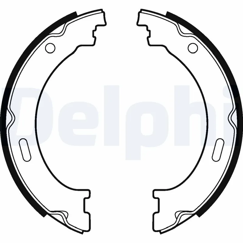 Brake Shoe Set, parking brake