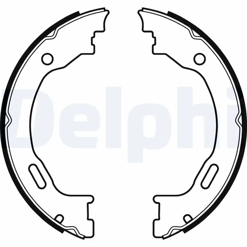 Brake Shoe Set, parking brake