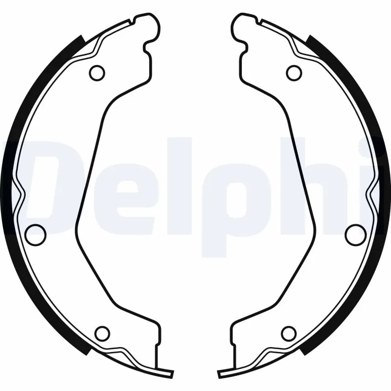 Brake Shoe Set, parking brake