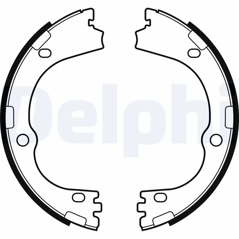 Brake Shoe Set, parking brake
