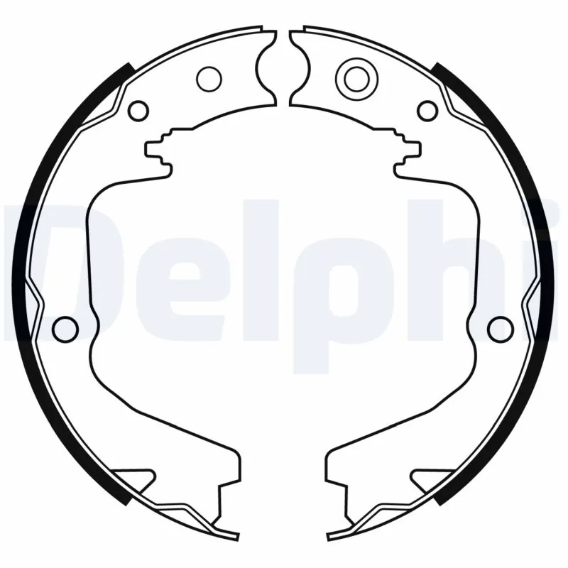 Brake Shoe Set, parking brake