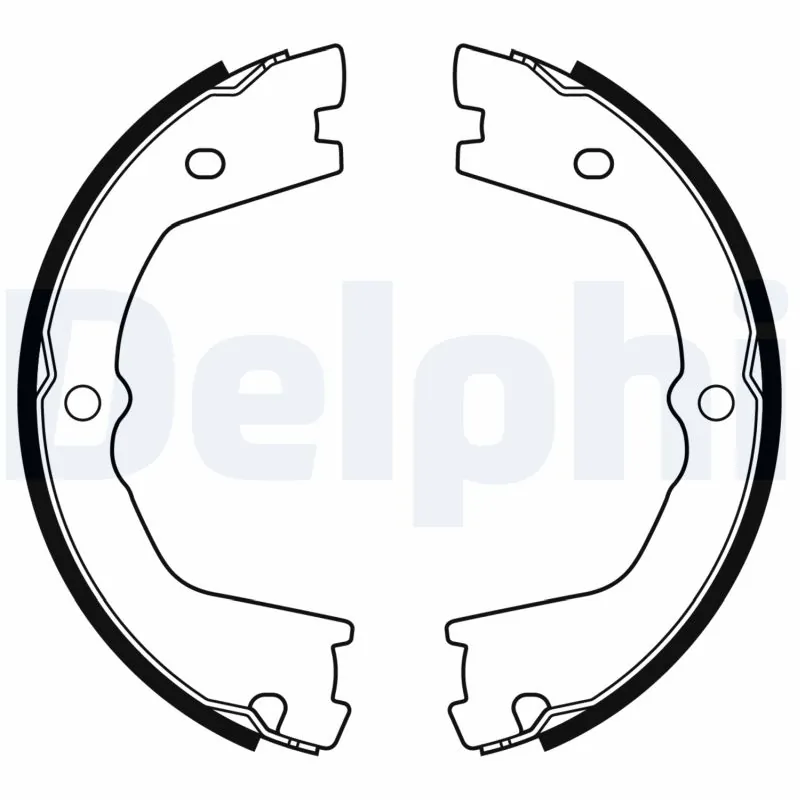 Brake Shoe Set, parking brake