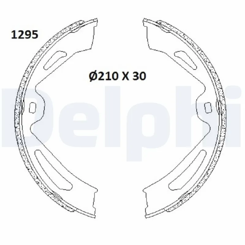 Brake Shoe Set, parking brake