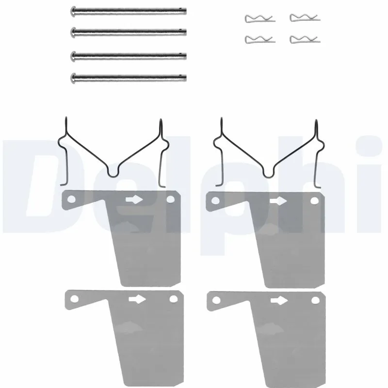 Accessory Kit, disc brake pad
