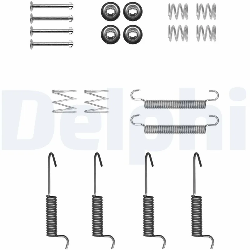 Accessory Kit, parking brake shoes