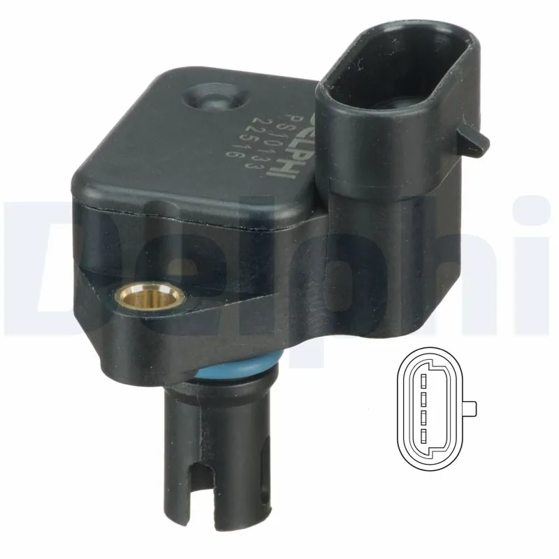 Sensor, boost pressure
