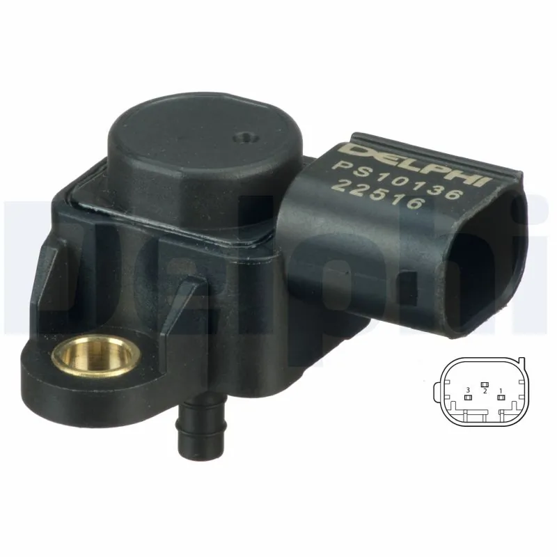 Sensor, boost pressure