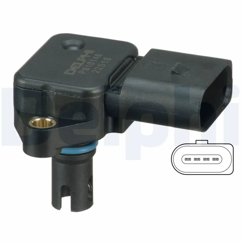 Sensor, boost pressure