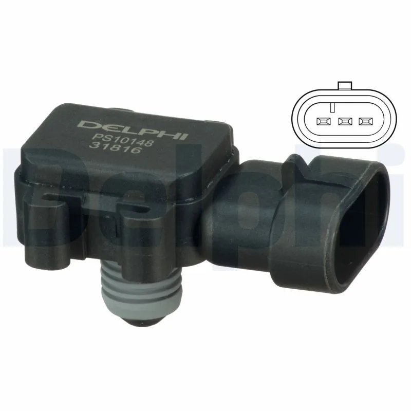 Sensor, boost pressure