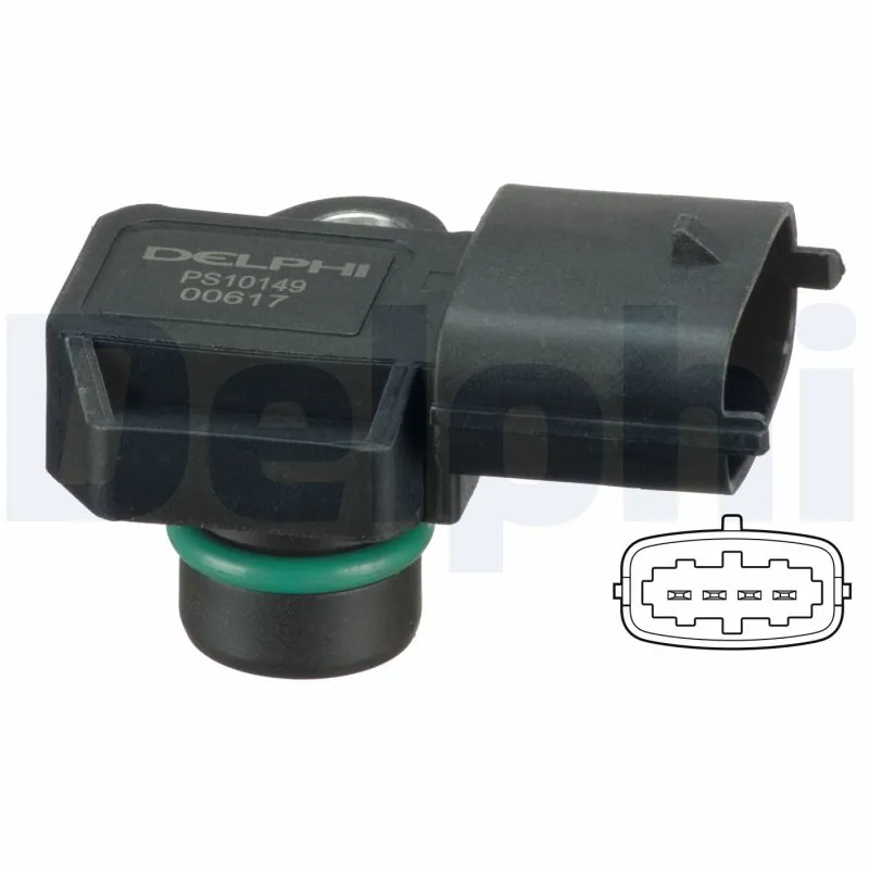 Sensor, boost pressure