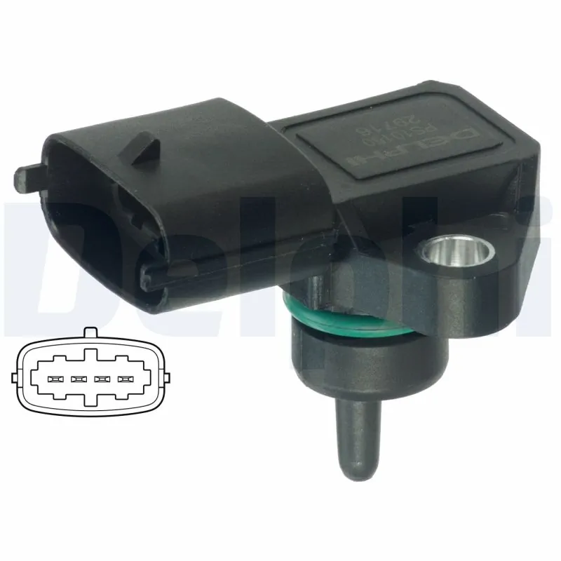 Sensor, boost pressure