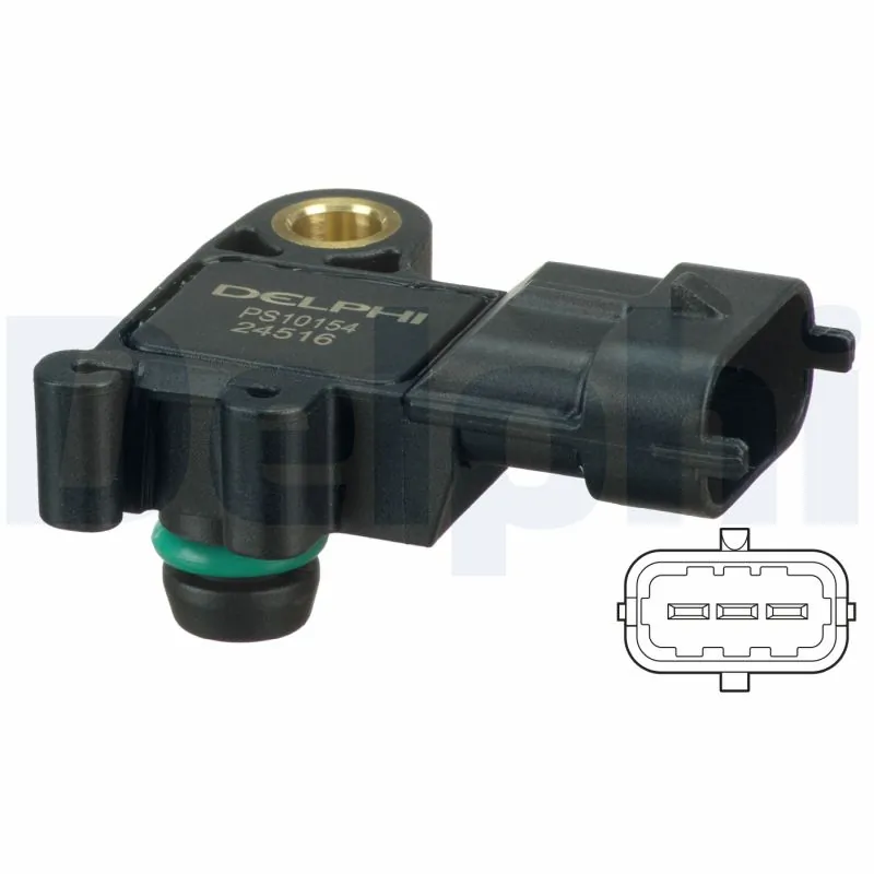 Sensor, boost pressure