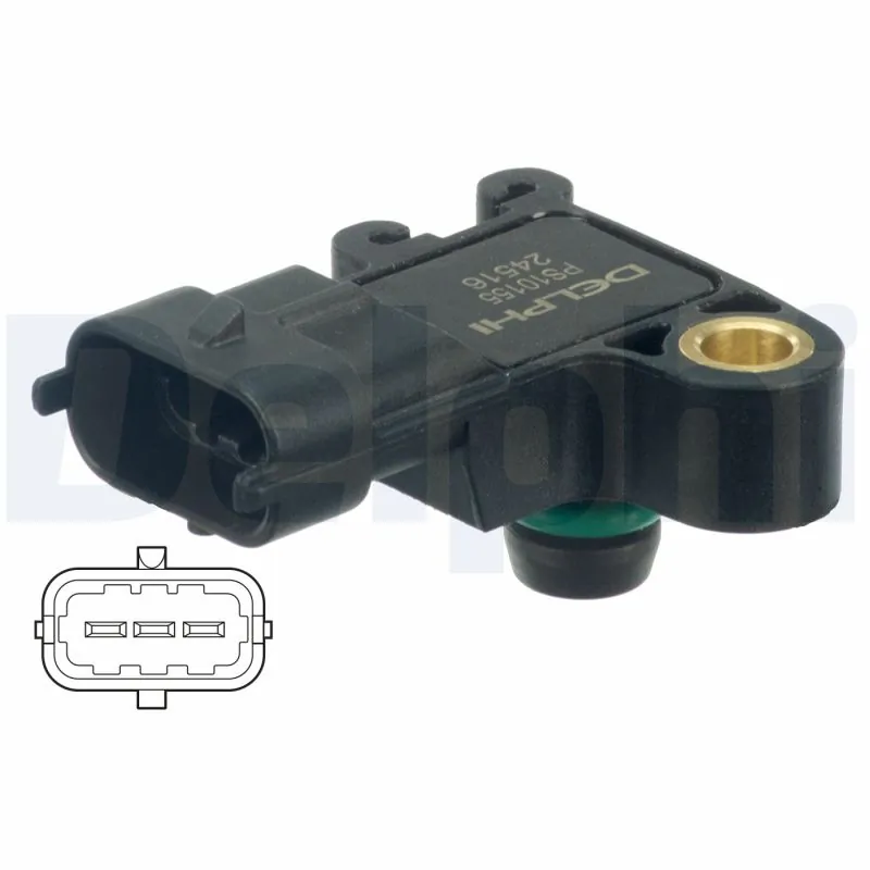 Sensor, boost pressure