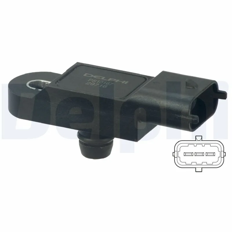 Sensor, boost pressure