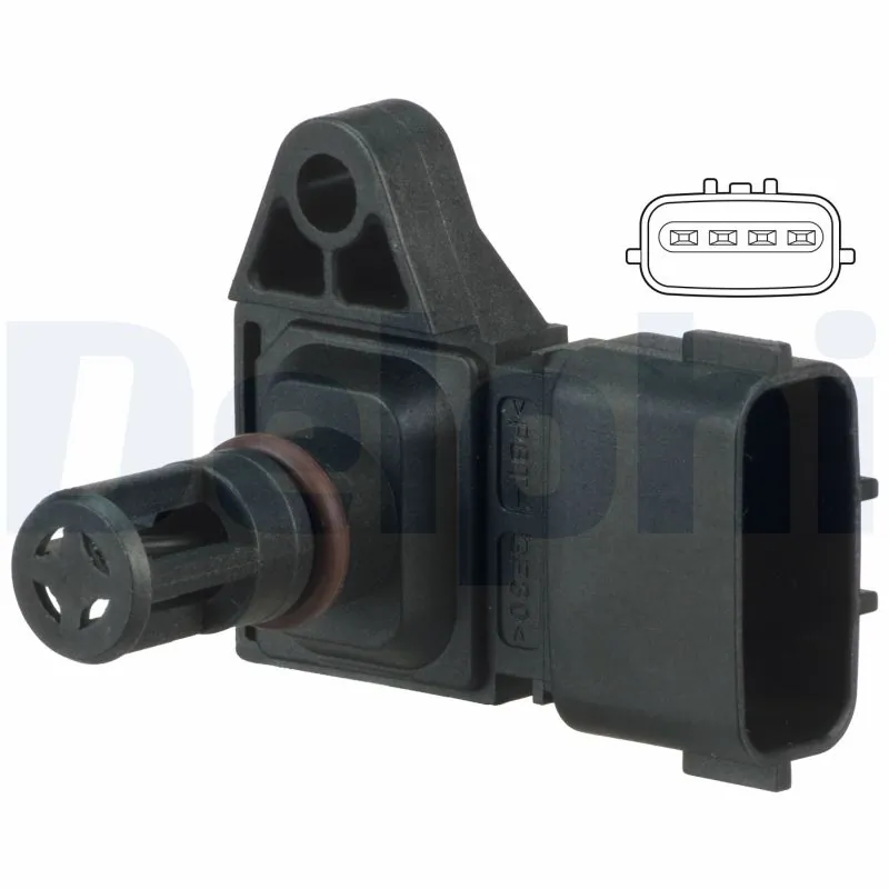 Sensor, boost pressure