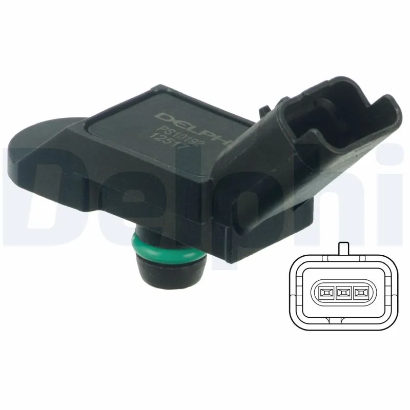 Sensor, boost pressure