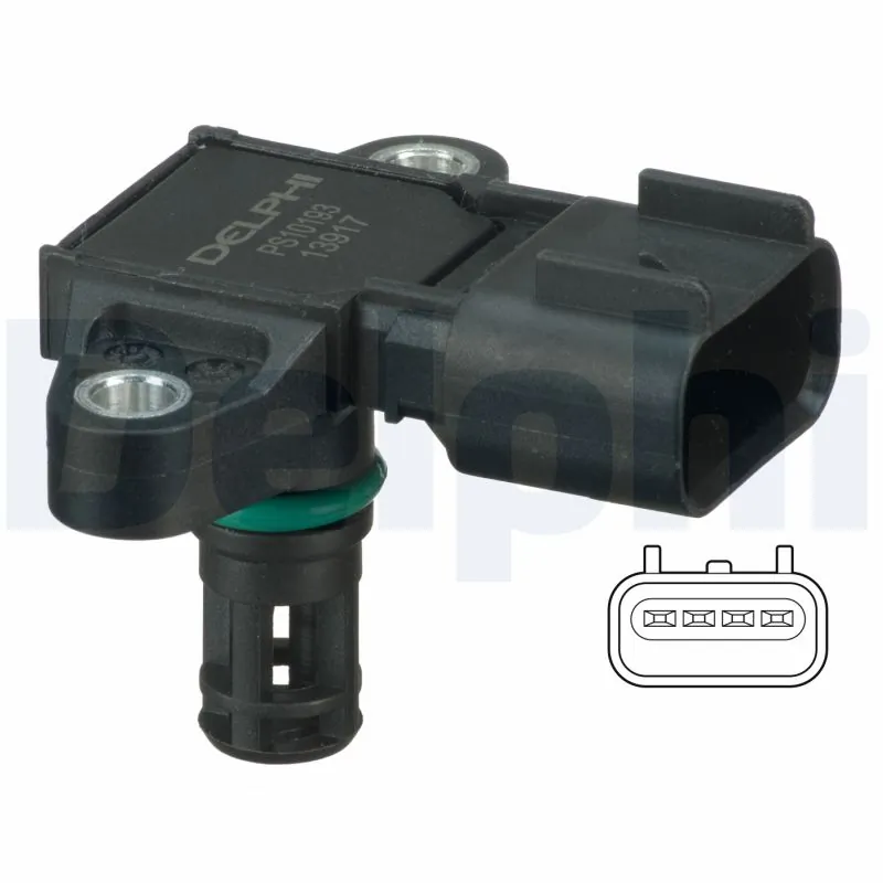 Sensor, boost pressure
