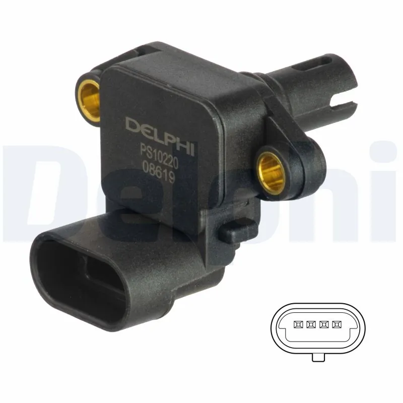 Sensor, boost pressure