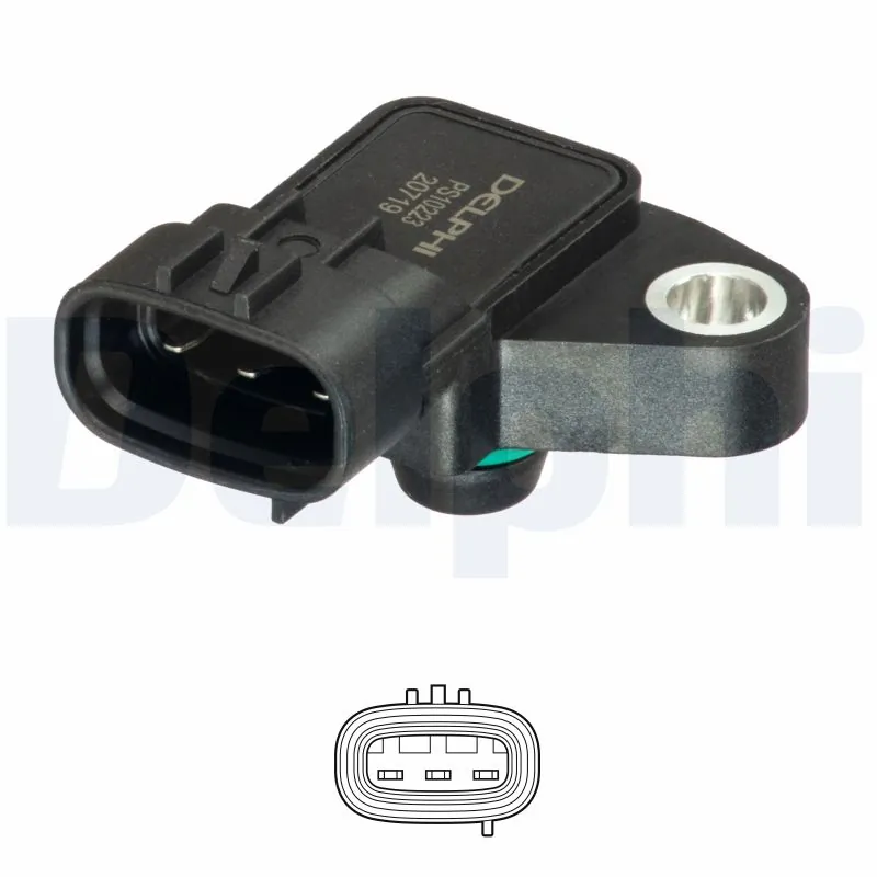 Sensor, boost pressure