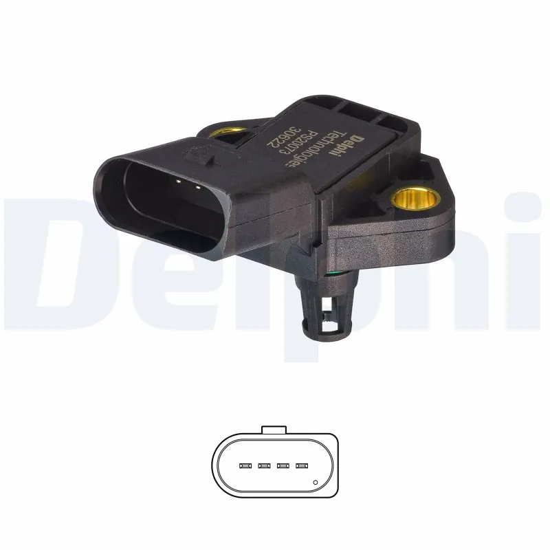 Sensor, boost pressure