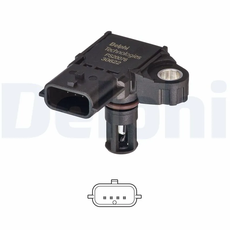 Sensor, boost pressure