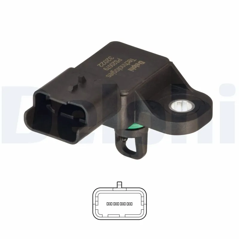 Sensor, boost pressure