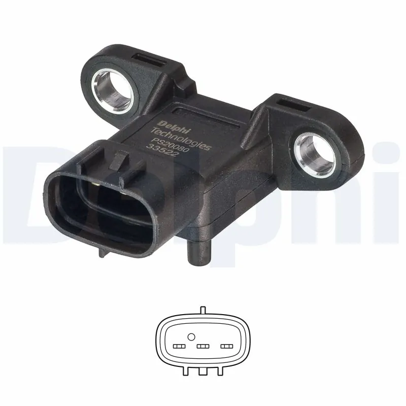 Sensor, boost pressure