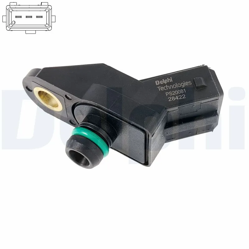 Sensor, boost pressure