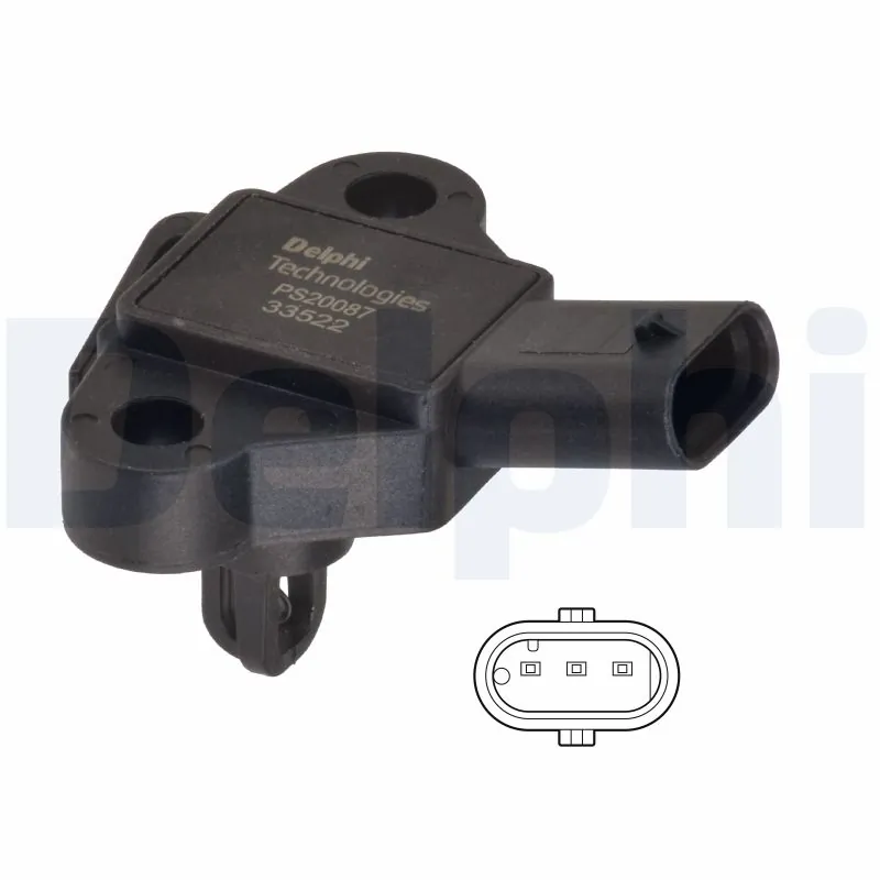 Sensor, boost pressure