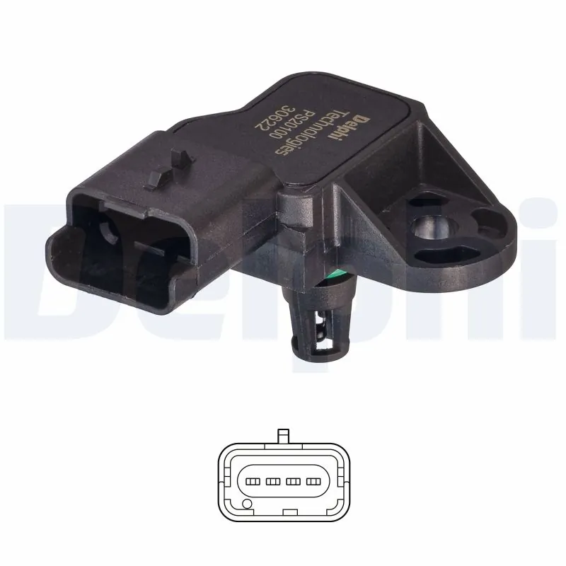 Sensor, boost pressure