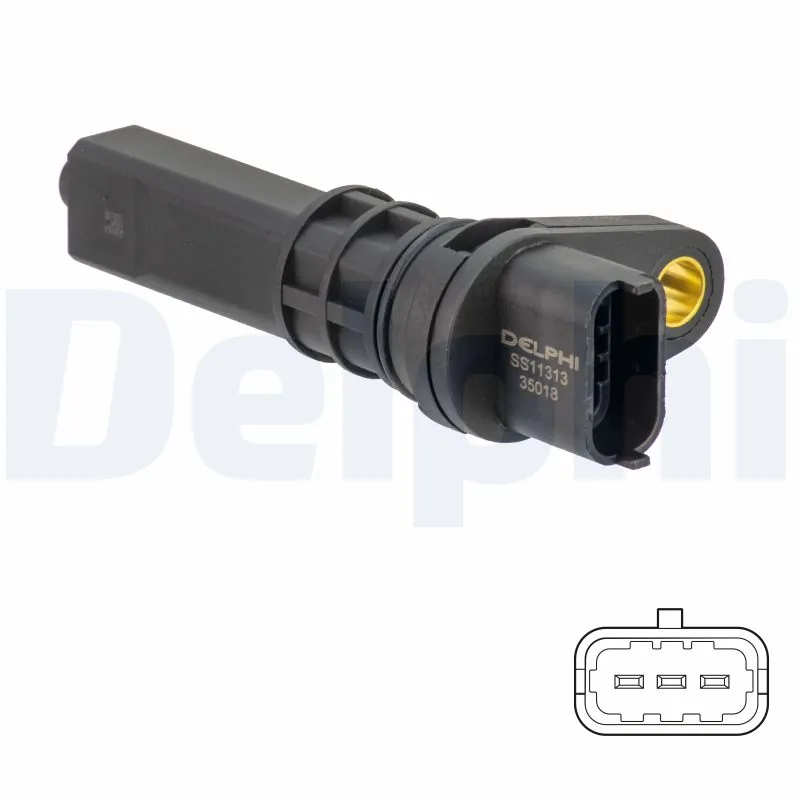 Sensor, wheel speed