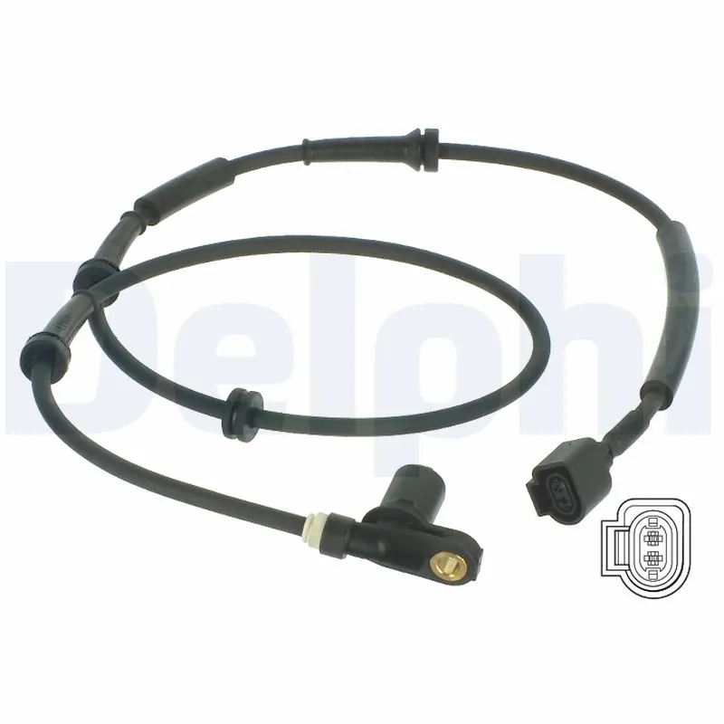 Sensor, wheel speed