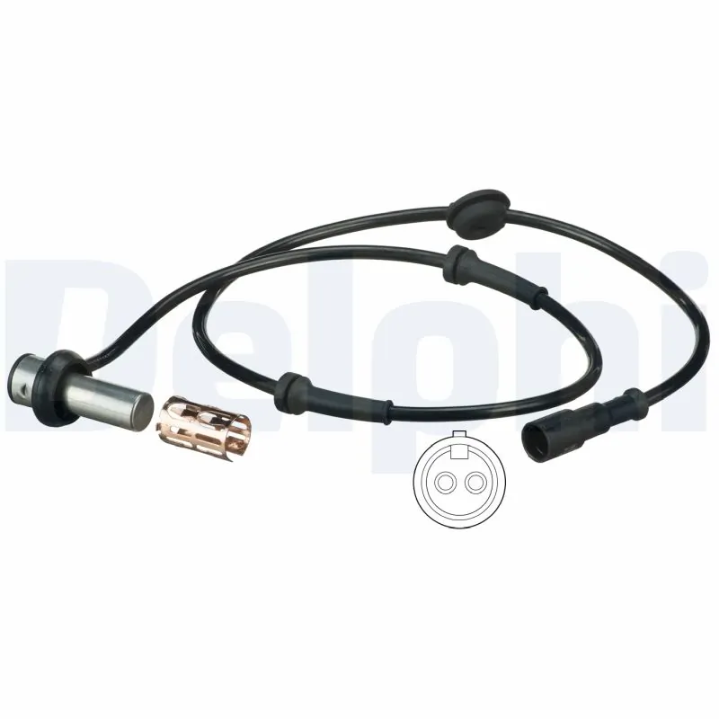 Sensor, wheel speed