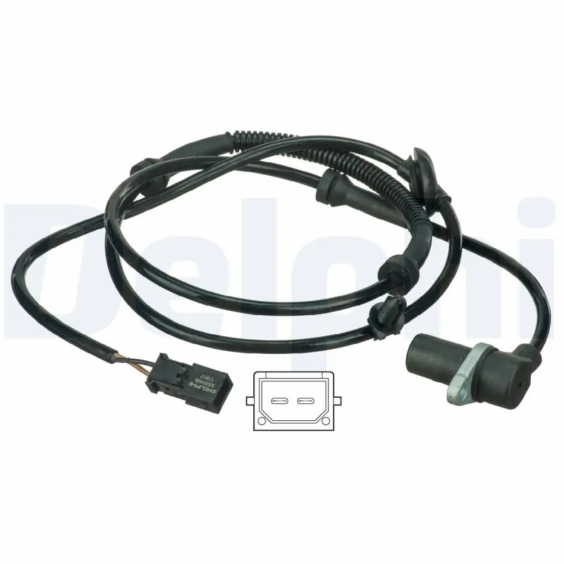 Sensor, wheel speed