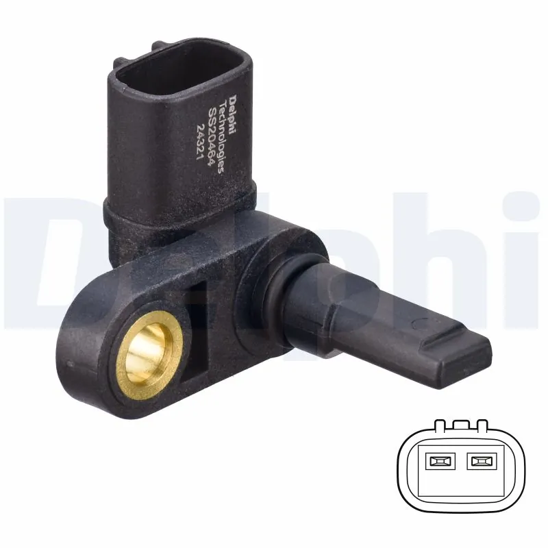 Sensor, wheel speed