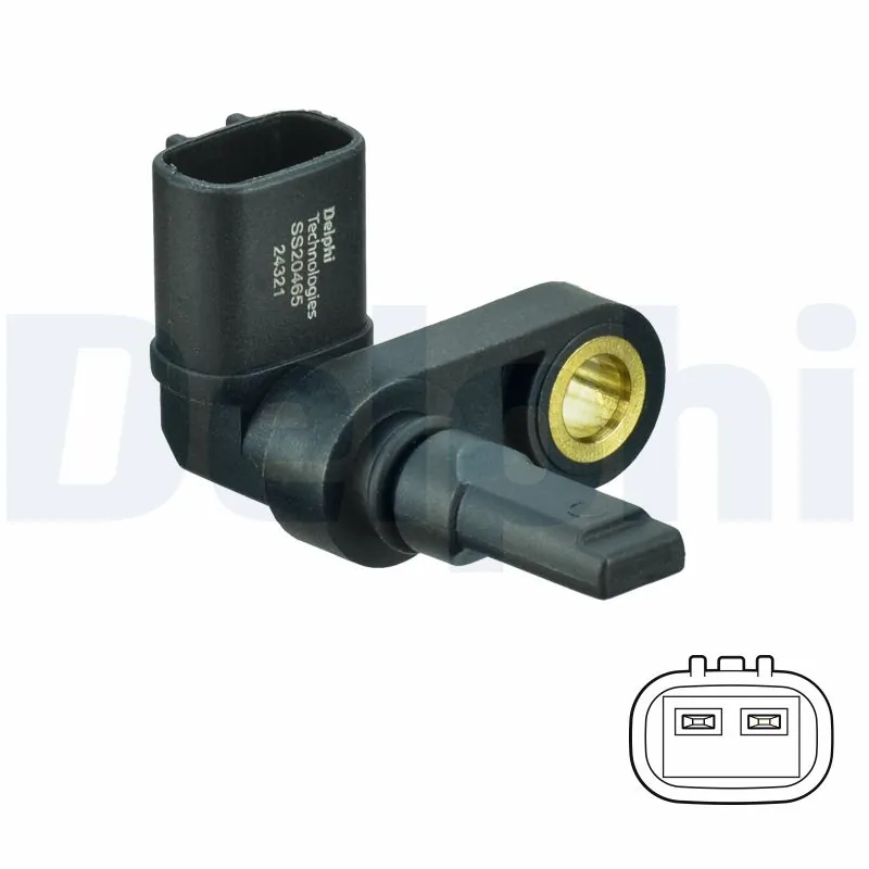 Sensor, wheel speed