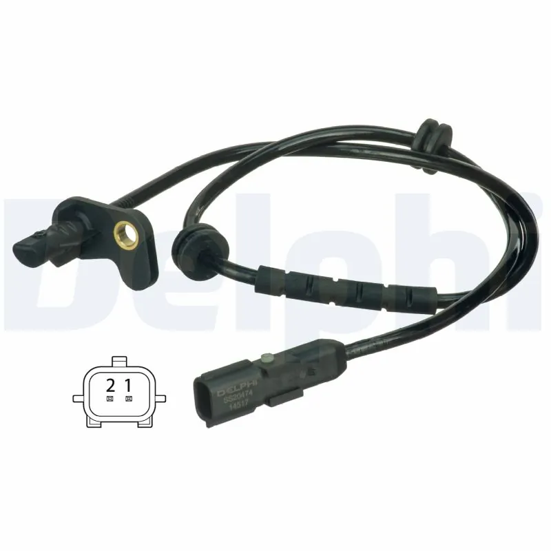 Sensor, wheel speed
