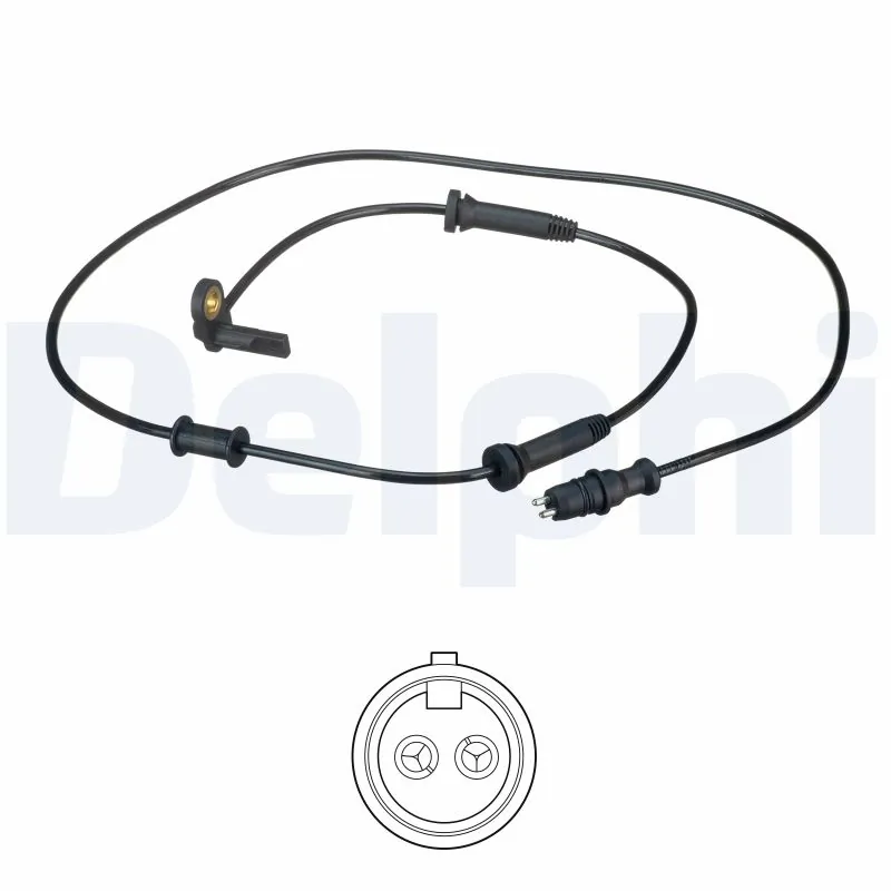 Sensor, wheel speed