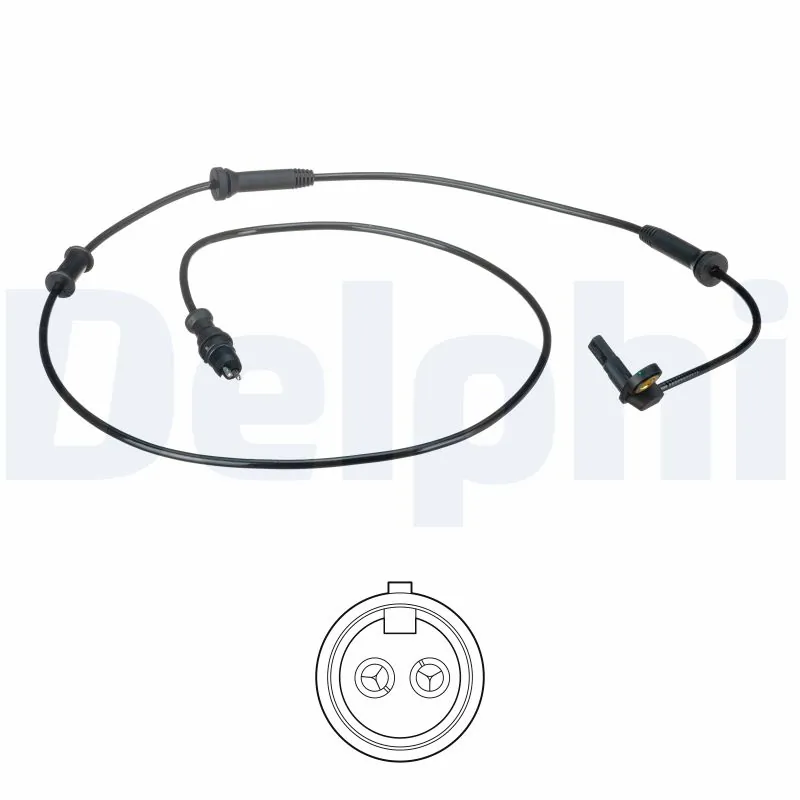 Sensor, wheel speed