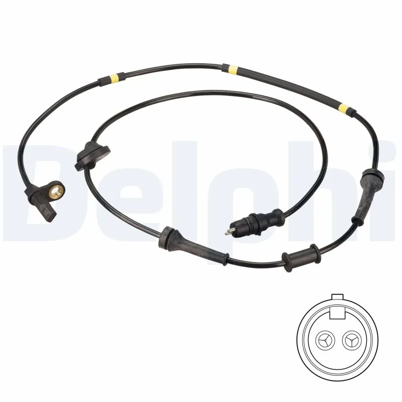 Sensor, wheel speed
