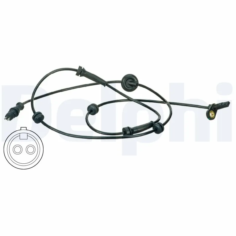 Sensor, wheel speed