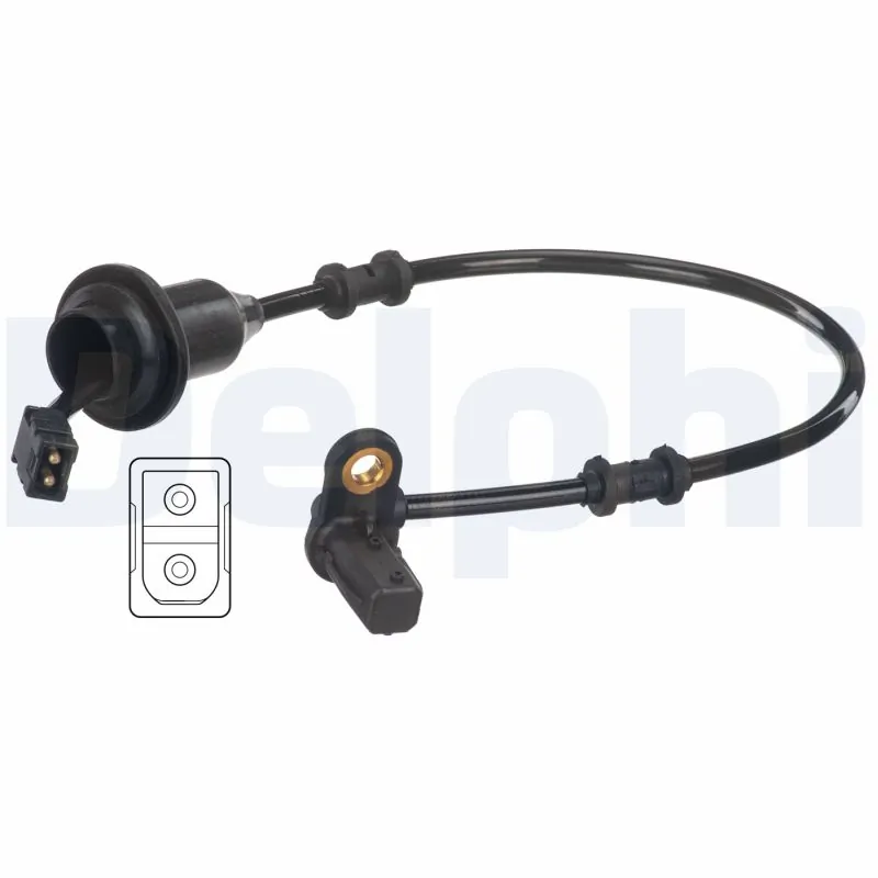 Sensor, wheel speed