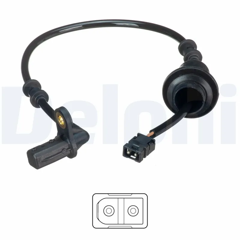 Sensor, wheel speed