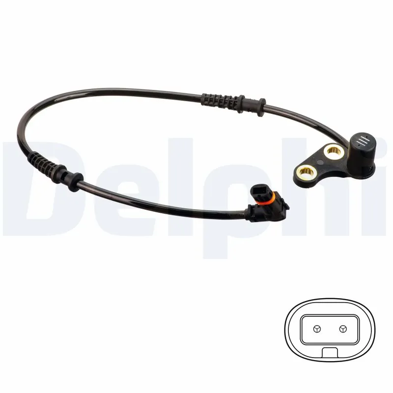 Sensor, wheel speed