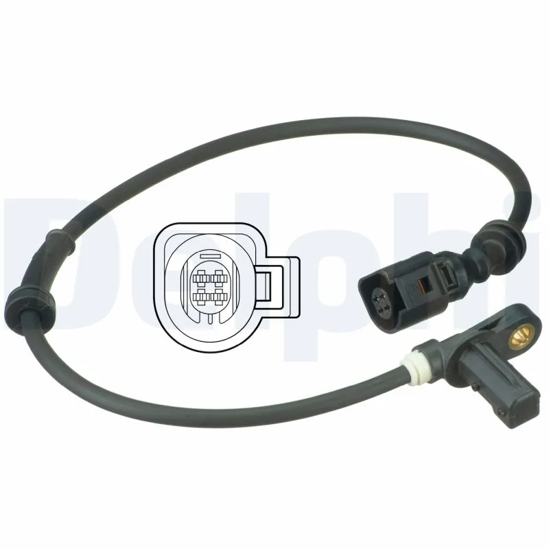 Sensor, wheel speed